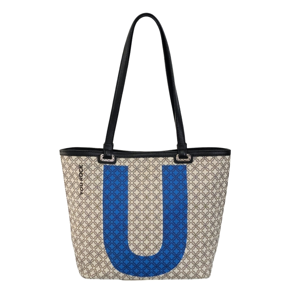 Brighton You Rock Cloverleaf Tote Everyday Bag NWOT
